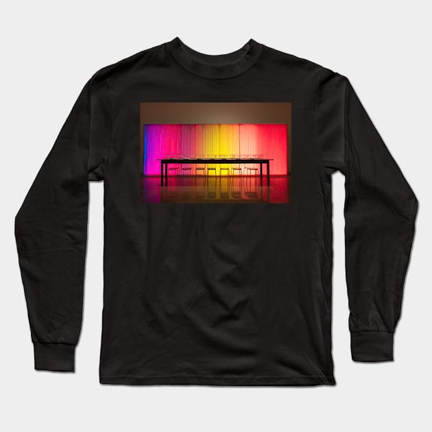 Colourful table Long Sleeve T-Shirt by damnaloi